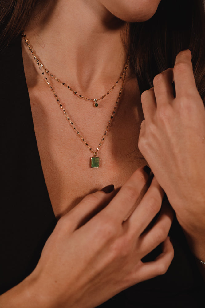 Collier CADONNER vert